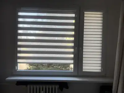 Instalace rolet den a noc Kladno – elegantní zastínění interiéru