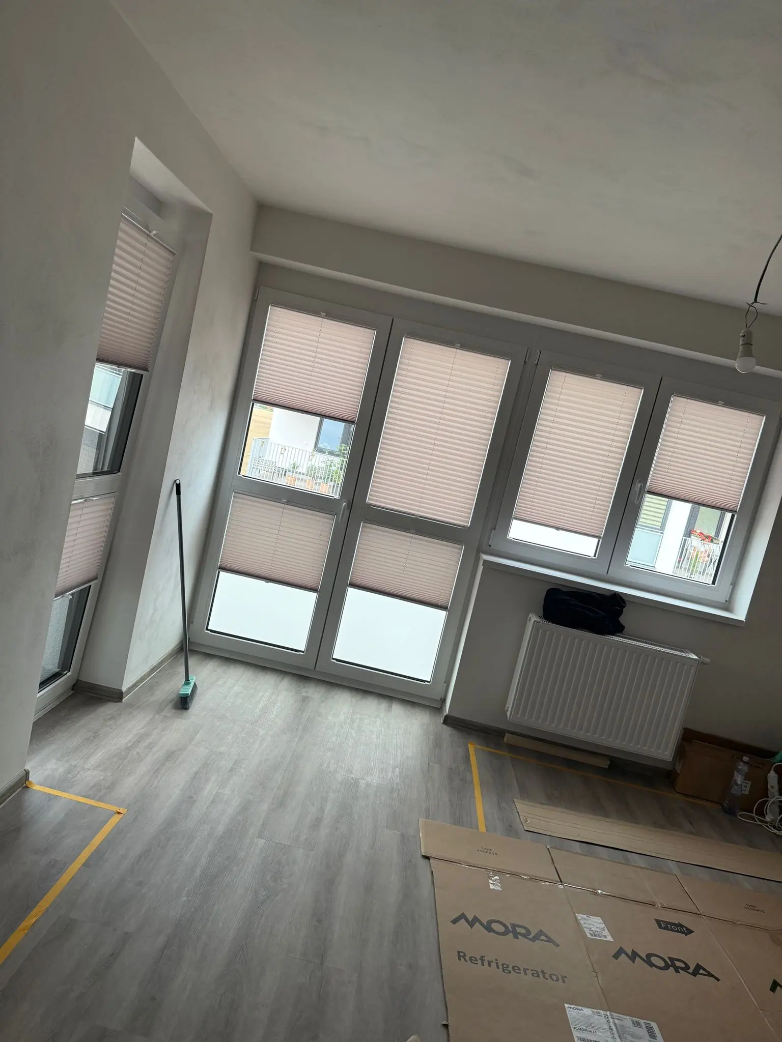 Montáž plisé rolety v Kolíně