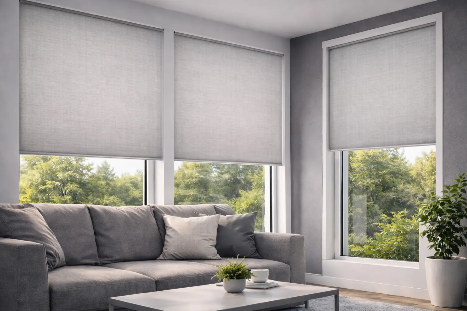 Textilní rolety na okna montáž Středočeský kraj